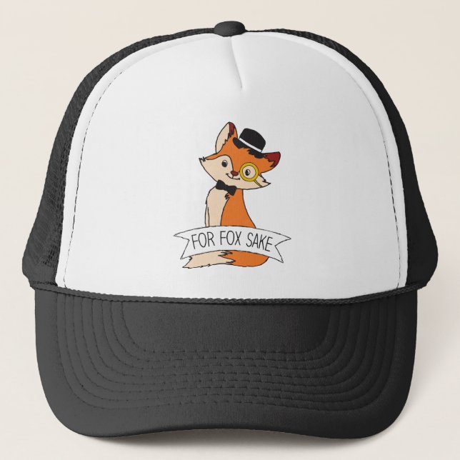 Casquette Jote Fox Clipart Oh Pour Fox Sake Epic Sarcastique (Devant)