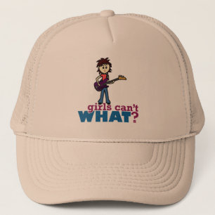 Casquette Joueur de guitare de Girl Bass