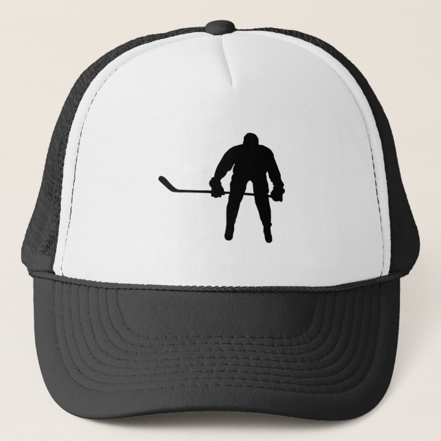 Casquette Joueur de hockey cool (Devant)
