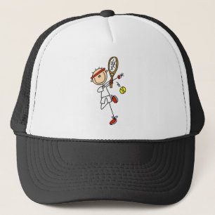 Casquette Joueur de tennis avec des T-shirts et des cadeaux