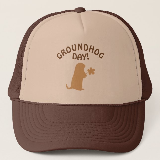 Casquette Jour de Groundhog (Devant)