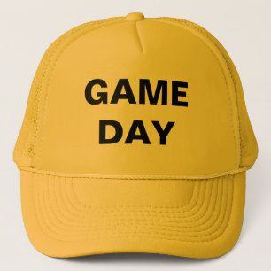 Casquette Jour de jeu Jaune