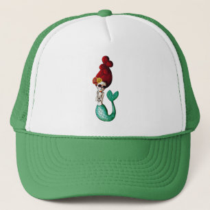 Casquette Jour de la sirène mignonne morte gallon