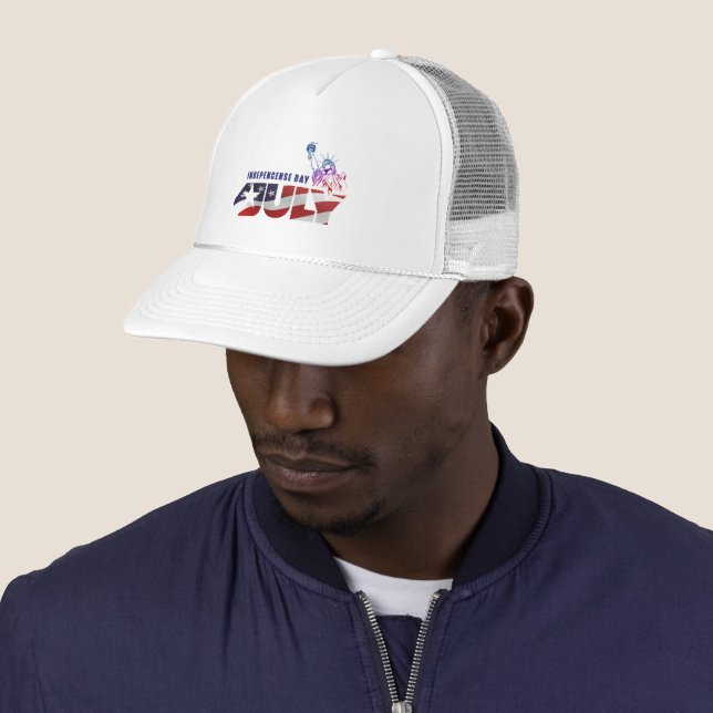 Casquette Jour de l'indépendance | (En situation)