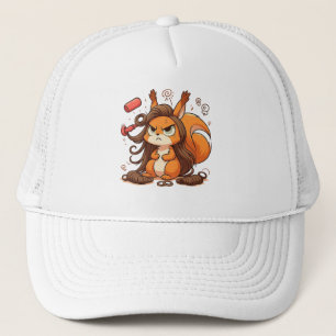 Casquette Jour des cheveux d'écureuils glamour
