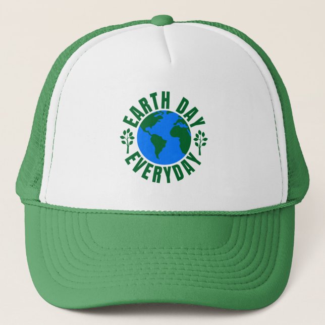 Casquette Jour des terres tous les jours (Devant)