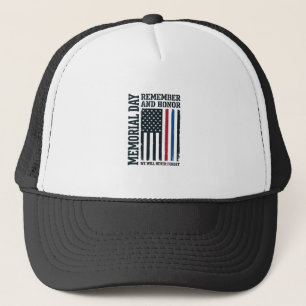 Casquette Jour du Souvenir Hommage et Tribut Vector Des