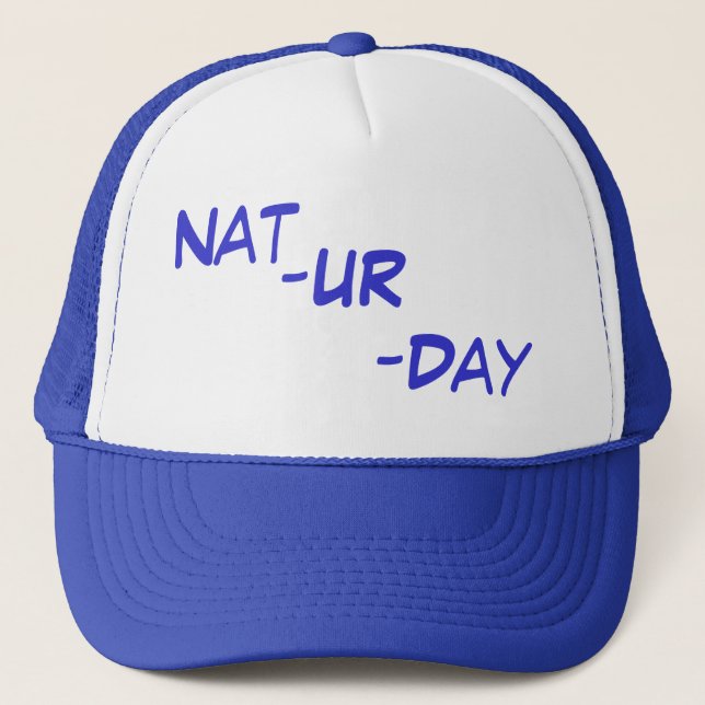 Casquette Jour national léger d'ur de Natrual (Devant)