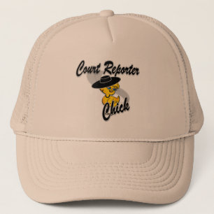 Casquette Journaliste au tribunal Chick #4