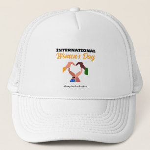 Casquette Journée internationale de la femme 2025 inclusion 