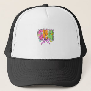 Casquette Joyeuses Pâques Infirmière CNA Coquette Nœud Lapin