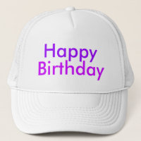Joyeux anniversaire à la fête violet et magenta