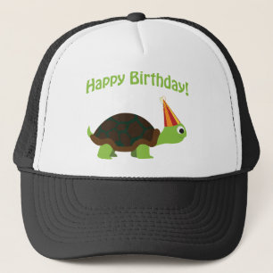 Casquette Joyeux anniversaire ! Tortue