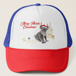 Casquette Joyeux Aussie Noël Koala ours