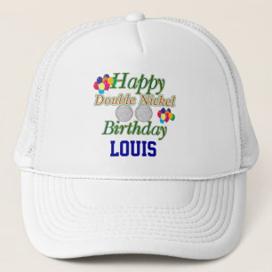 Casquette Joyeux cinquante-cinquième anniversaire