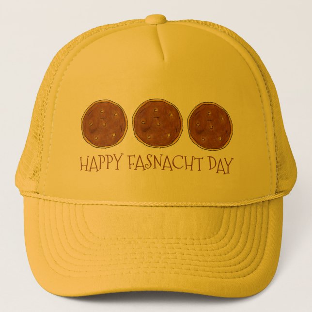Casquette Joyeux Fasnacht Fastnacht Day Donut Doughnut Casqu (Devant)