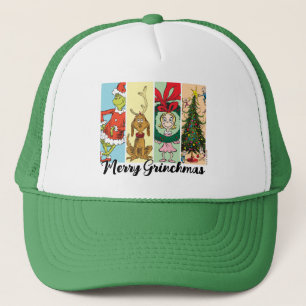 Casquette Joyeux Grinchmas Collage de Fêtes