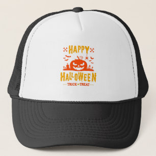 Casquette Joyeux Halloween, coup ou traitement