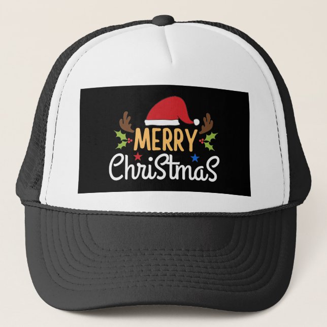 Casquette Joyeux Noël (Devant)