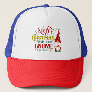 Casquette Joyeux Noël De Notre Gnome À Votre