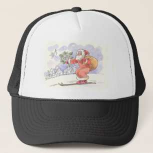 Casquette Joyeux Noël et bonnes cartes du Nouvel An