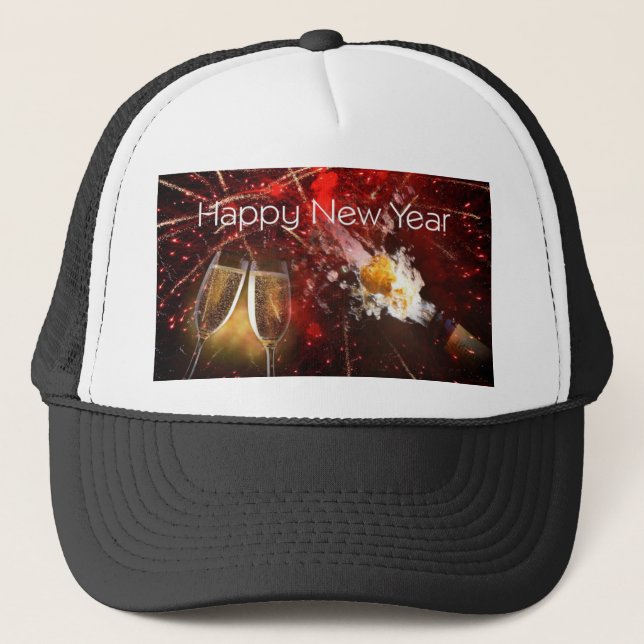 Casquette Joyeux Nouvel An (Devant)