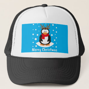 Casquette Joyeux pingouin de Noël