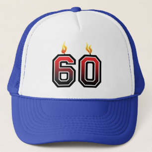 Casquette Joyeux soixantième anniversaire