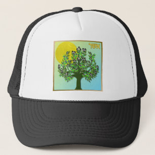 Casquette Judaïque 12 Tribus D'Israël Asher