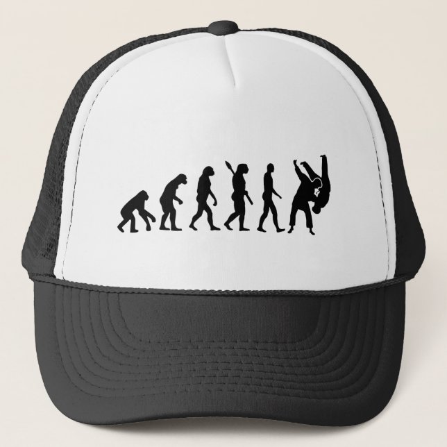Casquette Judo de l'évolution (Devant)