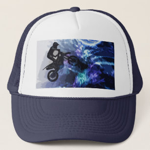 Casquette Jumping through Space - Motocross Rider