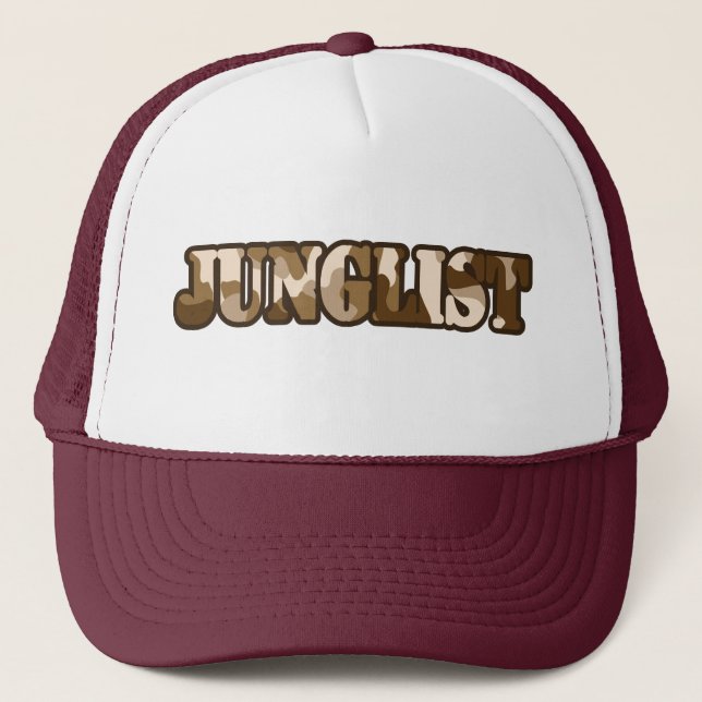 Casquette Junglist Camo Brown (Devant)