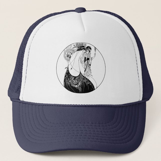Casquette Jupe Peacock Beardsley Art Nouveau (Devant)