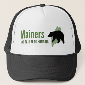 Casquette juste de camionneur de chasse à ours