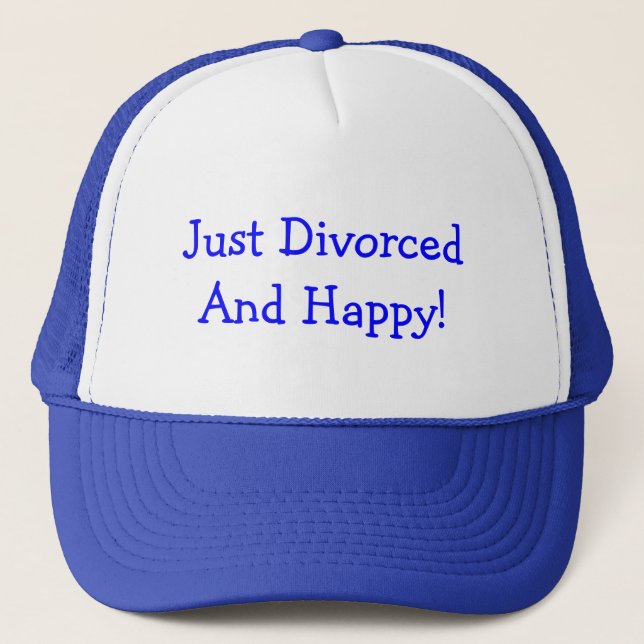 CASQUETTE JUSTE DIVORCÉ ! (Devant)