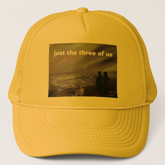 Casquette juste les trois de nous (Devant)