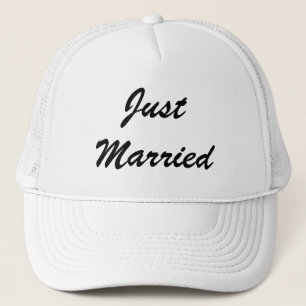Casquette Juste marié mariés jeunes mariés Cadeaux Mariages