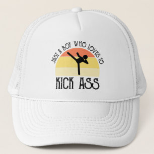 Casquette Juste Un Garçon Qui Aime Botter Les Fesses