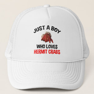 Casquette Juste Un Garçon Qui Aime Les Crabes Hermites