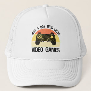 Casquette Juste Un Garçon Qui Aime Les Jeux Vidéo