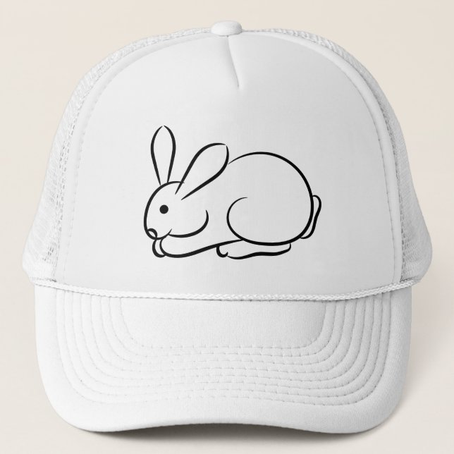 Casquette Juste un lapin (Devant)