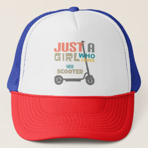 Casquette Juste une fille qui aime son scooter