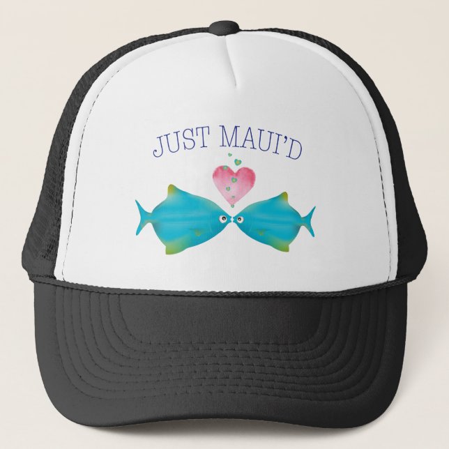 Casquette JustMauidBlueFish juste Maui'd (Devant)
