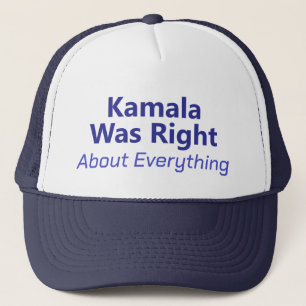 Casquette Kamala avait raison sur tout