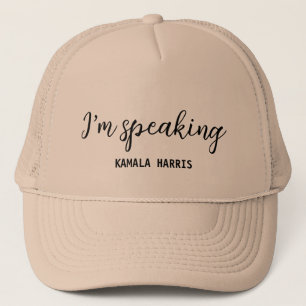 Casquette Kamala Harris Je parle 2024 Madame la Présidente