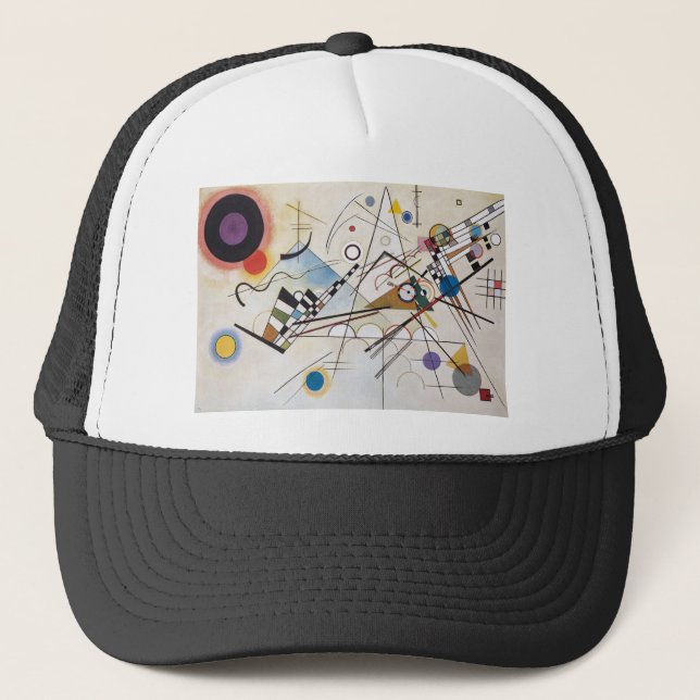 Casquette Kandinsky 1923/composition viii/pixdecines (Devant)