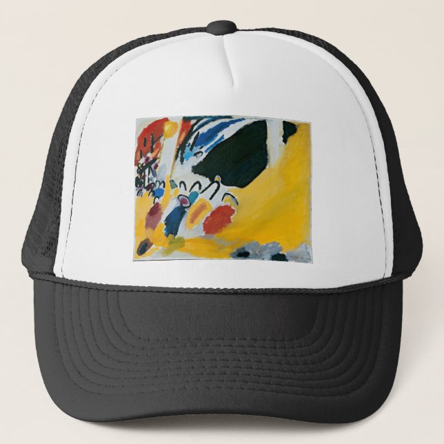 Casquette Kandinsky Impression III Concert Peinture Abstrait (Devant)