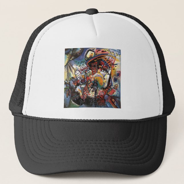 Casquette Kandinsky Moscou I Cityscape peinture Abstraite (Devant)