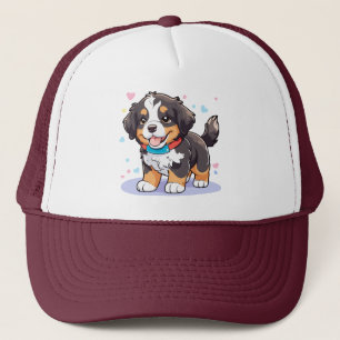 Casquette Kawaii Bernese Puppy, mignonne Berner Pup