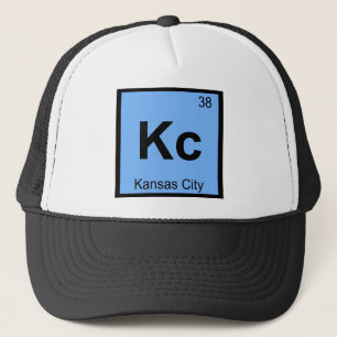 Casquette Kc - Kansas City Chimie Symbole du tableau périodi